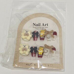 Medium Length Acrylic Nail Set